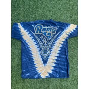 Vintage Los Angeles Rams Football Tie-Dye T-Shirt